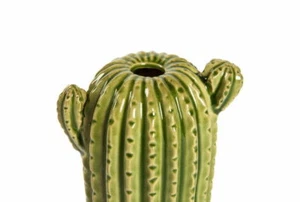 Kaktus Vertikaler vaso Keramik Ornament 20 CM - Bild 1 von 2