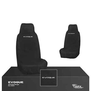 EMBROIDERED RANGE ROVER EVOQUE 2011-19 FRONT SEAT COVER - DURABLE & WATERPROOF - Picture 1 of 2