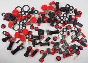 Bulk lot of vintage LEGO Tyres / Wheels / Wheel holders 1960's 1970's over 500g - Picture 1 of 10