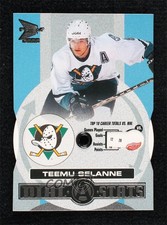 1999-00 Pacific Prism Dial-A-Stats Teemu Selanne #2 HOF
