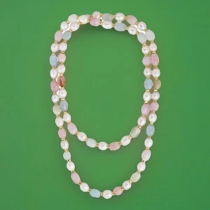 NEW! EFFY MULTICOLOR FRESHWATER PEARL NECKLACE / MSRP $1,000/ A Great Gift ! - Picture 1 of 2