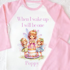 Personalised Girls Birthday Pyjamas When I Wake Up I Will Be One Fairy Pajamas