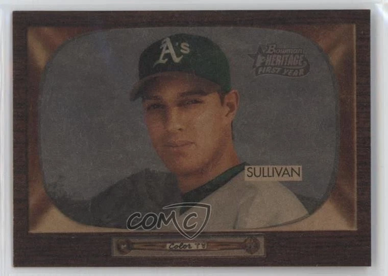 2004 Bowman Heritage Mahogany /25 Brad Sullivan Bradley Sullivan #306 Rookie RC - Image 1 of 2