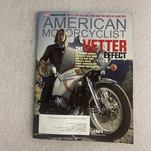 NEW American Motorcyclist Magazine AMA December 2025 Craig Vetter - Imagen 1 de 4