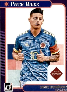 2021-22 Panini Donruss Road to Qatar - Pitch Kings James Rodriguez #5 - Picture 1 of 2