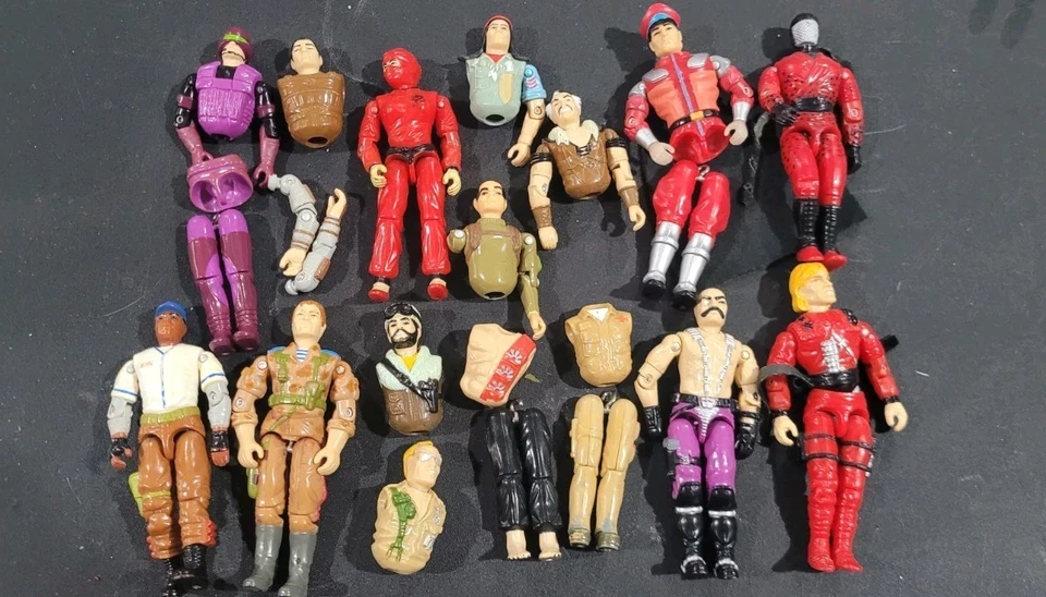 LOTE DE 3,75 figuras de acción GI Joe Street Fighter vintage ARAH 80’s y 90’s Foto 1 de 4