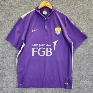 Al Ain FC Jersey Shirt Mens XL 2015-2016 Purple Soccer Football Nike Dri-Fit - Picture 1 of 16
