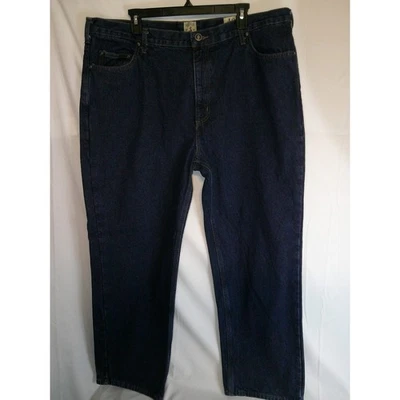 Мужские темные вареные джинсы Red Head Brand Co в клетку с фланелевой подкладкой 40x30 Relax Fit - Изображение 1 из 3