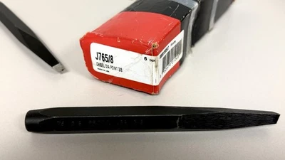 Single (1): PROTO Professional 76 Diamond Point Chisel 5/8" × 3/8" Made In USA - Image 1 of 4
