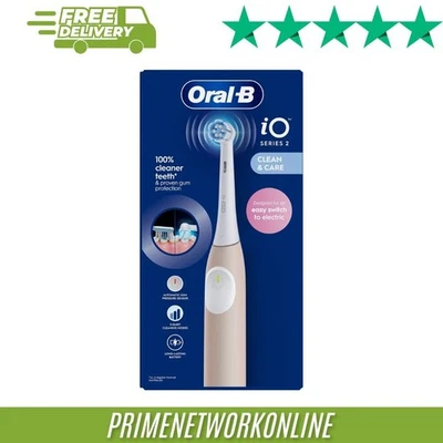 Oral-B iO Series 2 Electric Toothbrush – PinK 100% ORIGINAL ⭐⭐⭐⭐⭐