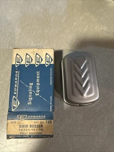 Edwards No. 725 Enclosed Dixie Buzzer 3-6 V.D.C. 6-8 - Bild 1 von 3