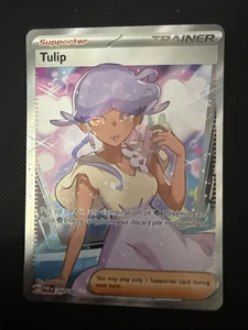 Pokemon TCG SV04: Paradox Rift #244/182 Tulip - Picture 1 of 2