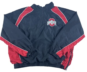 Ohio State Buckeyes 1/4 Quarter Zip NCAA Logo Jacke Größe XL - Bild 1 von 8