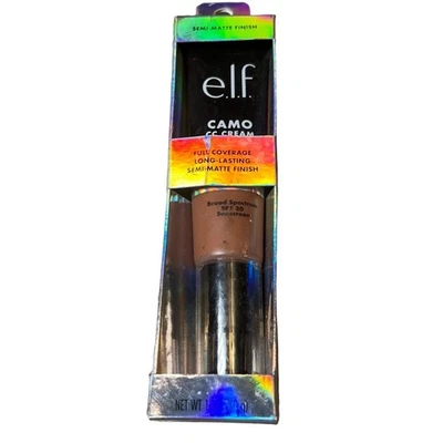 Elf Camo CC Cream Rich 620 W 1 Oz Color Correcting Broad Spectrum Skincare SPF - Image 1 of 4