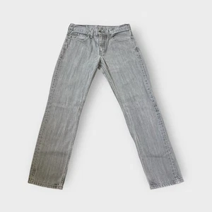 Levi's Men's Gray Slim Straight Denim Jeans - 5-Pocket, 100% Cotton, 31W x 32L - Picture 1 of 7