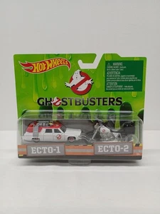 Mattel Hot Wheels Ghostbusters ECTO-1&ECTO-2 - Picture 1 of 9