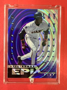 1997 Pinnacle Epix Purple Play Barry Bonds GIANTS E22 40-40 MAN - Picture 1 of 7