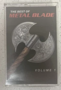 1986 Cassette The Best Of Metal Blade Volume 1 Slayer Trouble Celtic Frost Bitch - Picture 1 of 4