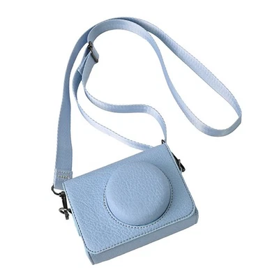 PU Leather Camera Bag Case Shell for Sony ZV-1 1F II RX100 G7X3 SX740 Ricoh GR3 - Image 1 of 4