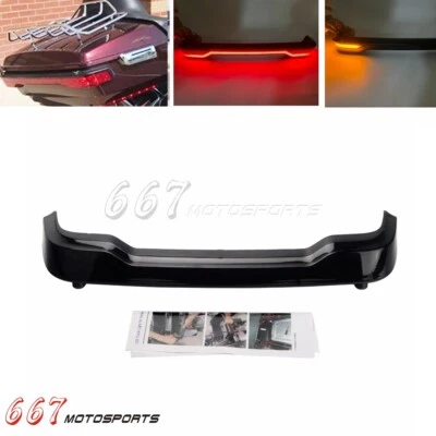 E9 LED Tour Pak Tail Light For Harley FLHTCU/L FLHTK/L FLTRU FLHTCUTG 2014-2022 — 第 1/4 张图片