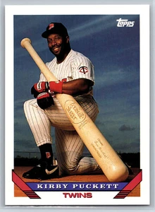 1993 Topps Kirby Puckett Giant Bat Card Minnesota Twins #200 - Picture 1 of 2