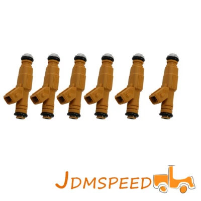 Kit de inyectores de combustible (6 piezas) para Jeep 87-98 4,0 l reemplazar 0280155710 Foto 1 de 4