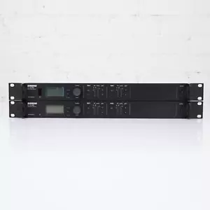 2 Shure ULXD4D 632-696 MHz Dual-Channel Wireless Receivers #55364 - Picture 1 of 20