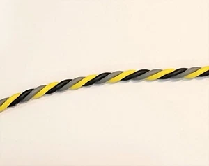Cable automotriz TXL 20 AWG calibre NEGRO + GRIS + AMARILLO TRIPLE TRENZADO 50 pies - Imagen 1 de 1