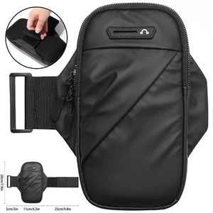 Sports Arm Band Mobile Phone Holder Bag Running Gym Armband Exercise All Phones - Picture 1 of 10