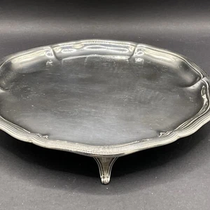 Kleines Tablett (Salver), Silberteller Sterlingsilber, 1919 - Sheffield - Bild 1 von 7