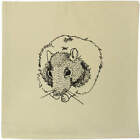40cm x 40cm 'Rat' Canvas Cushion Cover (CV00004287)