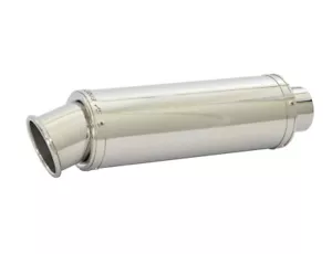 ZX10R Scarico Slip On 2008-2010 SP Engineering Inox Stubby Foro Grande - Foto 1 di 7