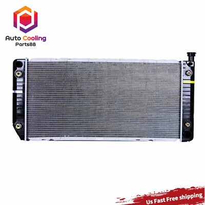 GM3010244 Radiator Aluminum For 1992-2000 Chevy GMC C K 1500 2500 3500 5.0L 5.7L - Image 1 of 4