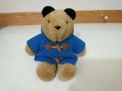 De Colección Eden Paddington Oso de Peluche Peluche 9" Azul Chaqueta con Capucha Juguete de Peluche Foto 1 de 4