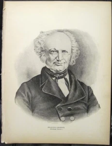 Antique Print FRANCIS S. MAHONY (FATHER PROUT) Cork Portrait Irish 1905 Ireland - Picture 1 of 4