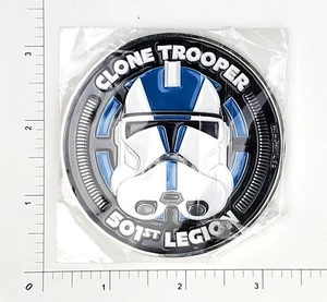 ¡ENVÍO GRATUITO! Moneda Star Wars Clone Trooper 501st Legion (Doble Cara) SELLADA - Imagen 1 de 2