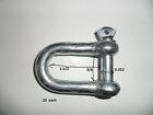 galvanized rigging shackle chains cable screw chain ring Shackle Pin Ring  3/8  