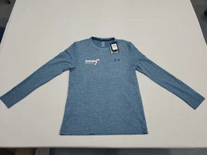 Under Armour Men's Seamless Stride Fitted LS Shirt SM StaticBlue Charm City Run - Picture 1 of 16