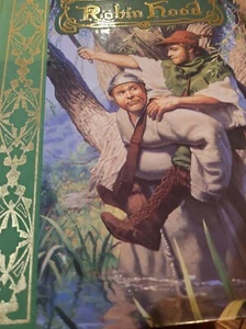 ROBIN HOOD HARDCOVER 1989 THE UNICORN PUBLISHING CO. GREG HILDENBRANDT RARE BOOK - Picture 1 of 12