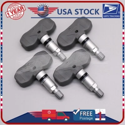 4 peças sensores de pressão de pneus TPMS para Cadillac STS XLR 2004-2009 315MHz 25758220 - Imagem 1 de 4