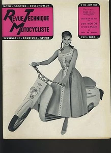 (12A) TECHNISCHE ZEITSCHRIFT MOTORRADFAHRER VELAM ISETTA / AJS 350 ccm Mono - Bild 1 von 2