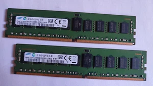 Samsung 8 Go - M393A1G40DB0-CPB2Q - 1Rx4 PC4-2133R - pour serveur / station de travail (YM) - Photo 1/1