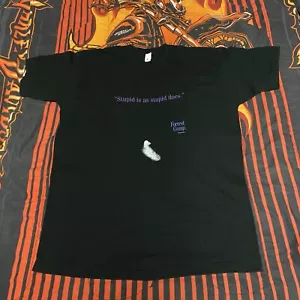 Camiseta De Colección Forrest Gump 1994 Promoción Cita XXL TALLA RARA Película Promo - Imagen 1 de 6