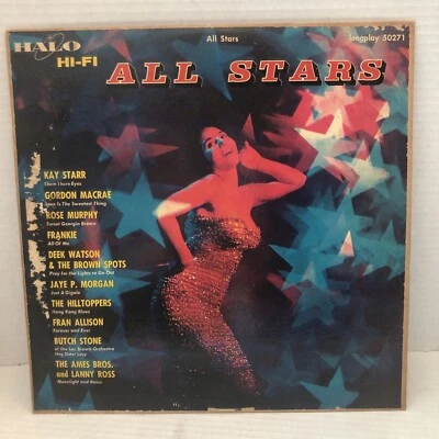 VA ALL STAR SHOW LP CHEESECAKE LOUIS PRIMA JIMMY DURANTE Vinyl Record LP 1957 NM - Image 1 of 2
