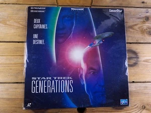 STAR TREK GENERATIONS LASERDISC LASER DISC LD 1994 - Photo 1/1