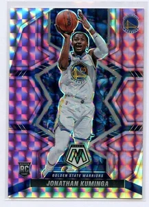 2021-22 Panini Mosaic JONATHAN KUMINGA Rookie RC PURPLE /49 205 Warriors LESEN - Bild 1 von 2