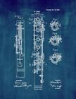 Clarinet Patent Print Midnight