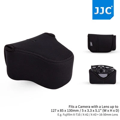 Camera Pouch Case Bag for Fujifilm X-T30 X-T20 X-T10 + 16-50mm 18-55mm 50mm Lens - Image 1 of 4