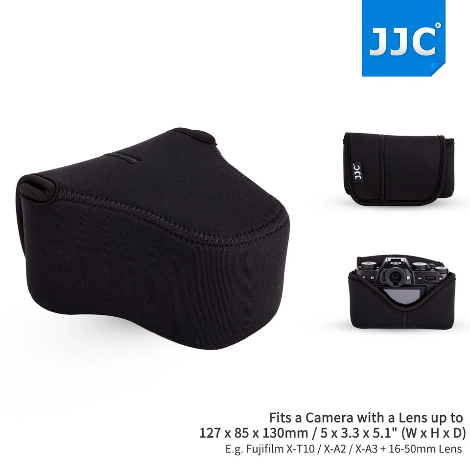 Camera Pouch Case Bag for Fujifilm X-T30 X-T20 X-T10 + 16-50mm 18-55mm 50mm Lens - Image 1 of 4