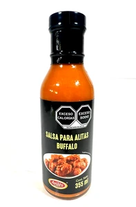 Aviles Salsa P/Alitas Buffalo/Aviles Wings Buffalo Sauce 355ml/12oz - Picture 1 of 3